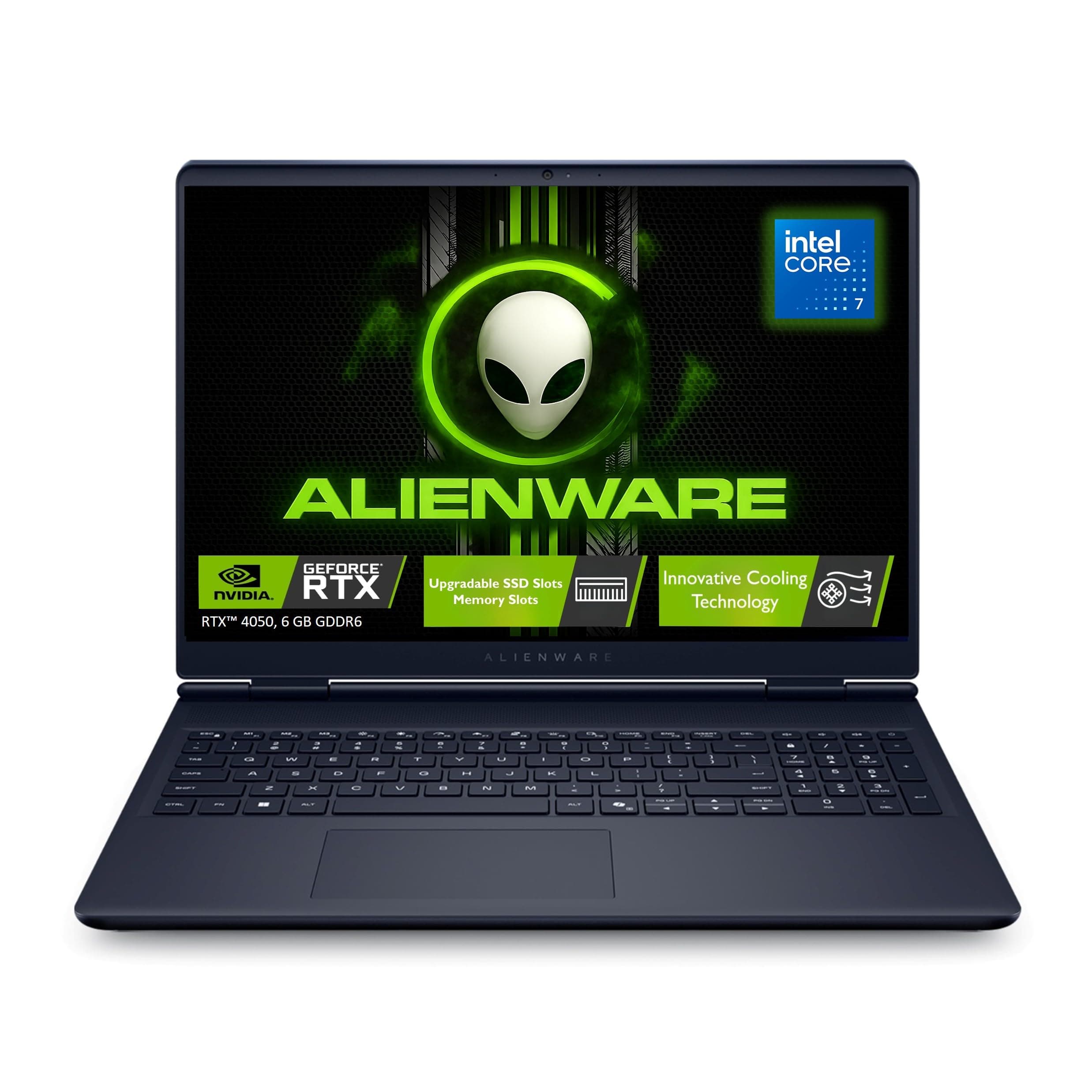 Alienware 16 Aurora Gaming Laptop, Intel Core 7 240H, 16GB, 1TB SSD, 16" (40.64cm) WQXGA 300 Nits, NVIDIA RTX 4050, 6GB GDDR6, Backlit KB, Windows 11+...