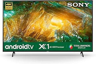 Sony Bravia 138.8 cm (55 inches) 4K Ultra HD Smart Certified Android LED TV 55X8000H (Black)