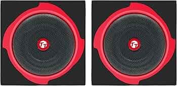 Target TT-114 HI-FI Sound Multimedia Speakers (2 NOS) 5" with TWEETERS @ 40 WATTS RMS