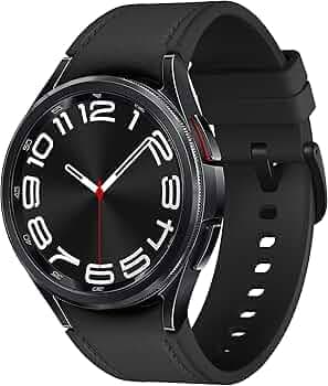 (Refurbished) Samsung Galaxy Watch6 Classic LTE (43mm, Black, Compatible with Android only)