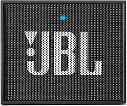 JBL Go, Wireless Portable Bluetooth Speaker with Mic, JBL Signature Sound, Vibrant color options, Bluetooth & AUX Connectivity (Black)