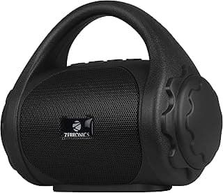 (Renewed) Zebronics Zeb-County Bluetooth Speaker with Built-in FM Radio, Aux Input and Call Function (Black)