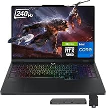 Lenovo Legion Pro 5 16" WQXGA 240Hz Gaming Laptop, Intel i7-14650HX, GeForce RTX 5060, 16GB DDR5, 2TB Storage(1TB SSD+1TB ...