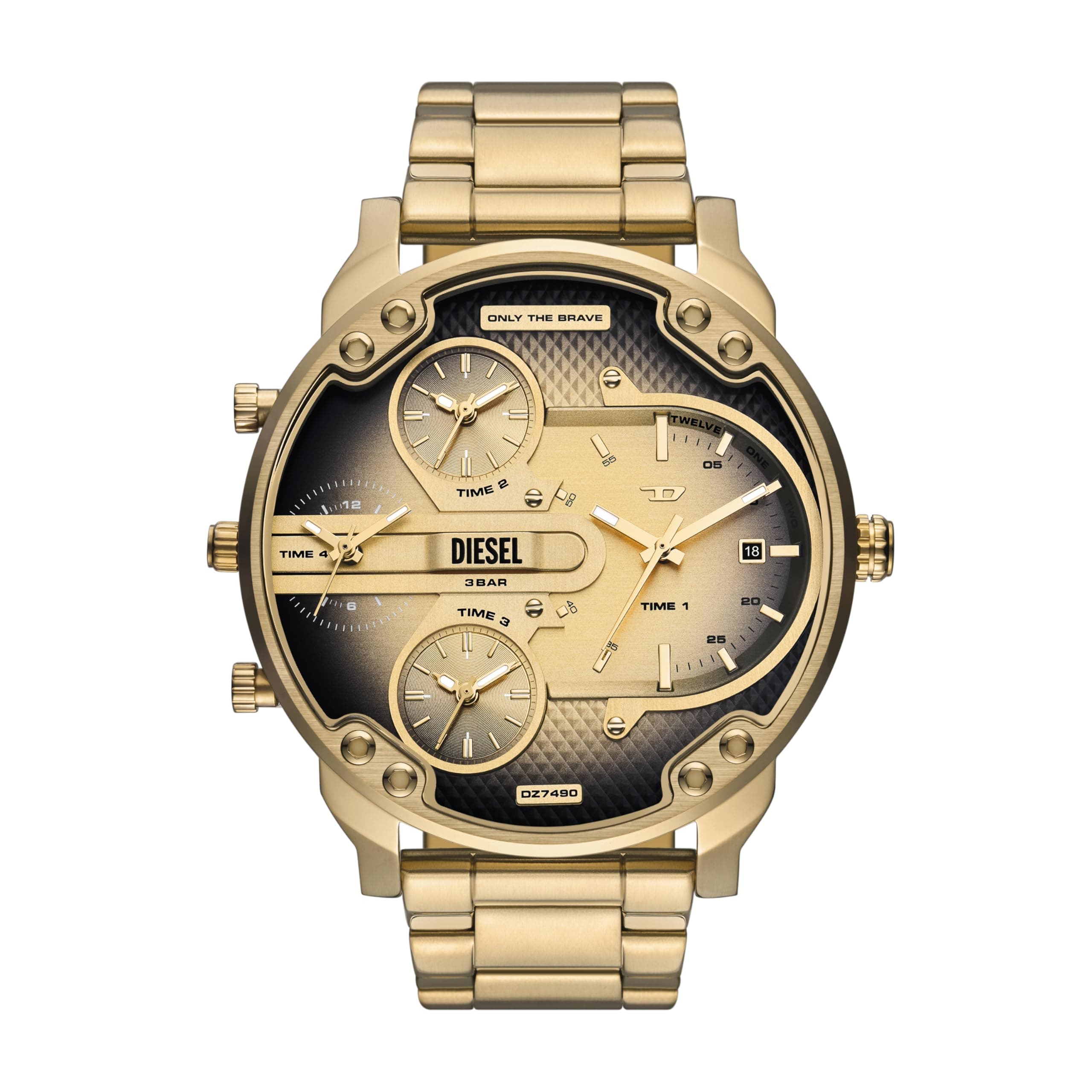 Diesel Analog Multicolor Dial Men's Watch-DZ7490