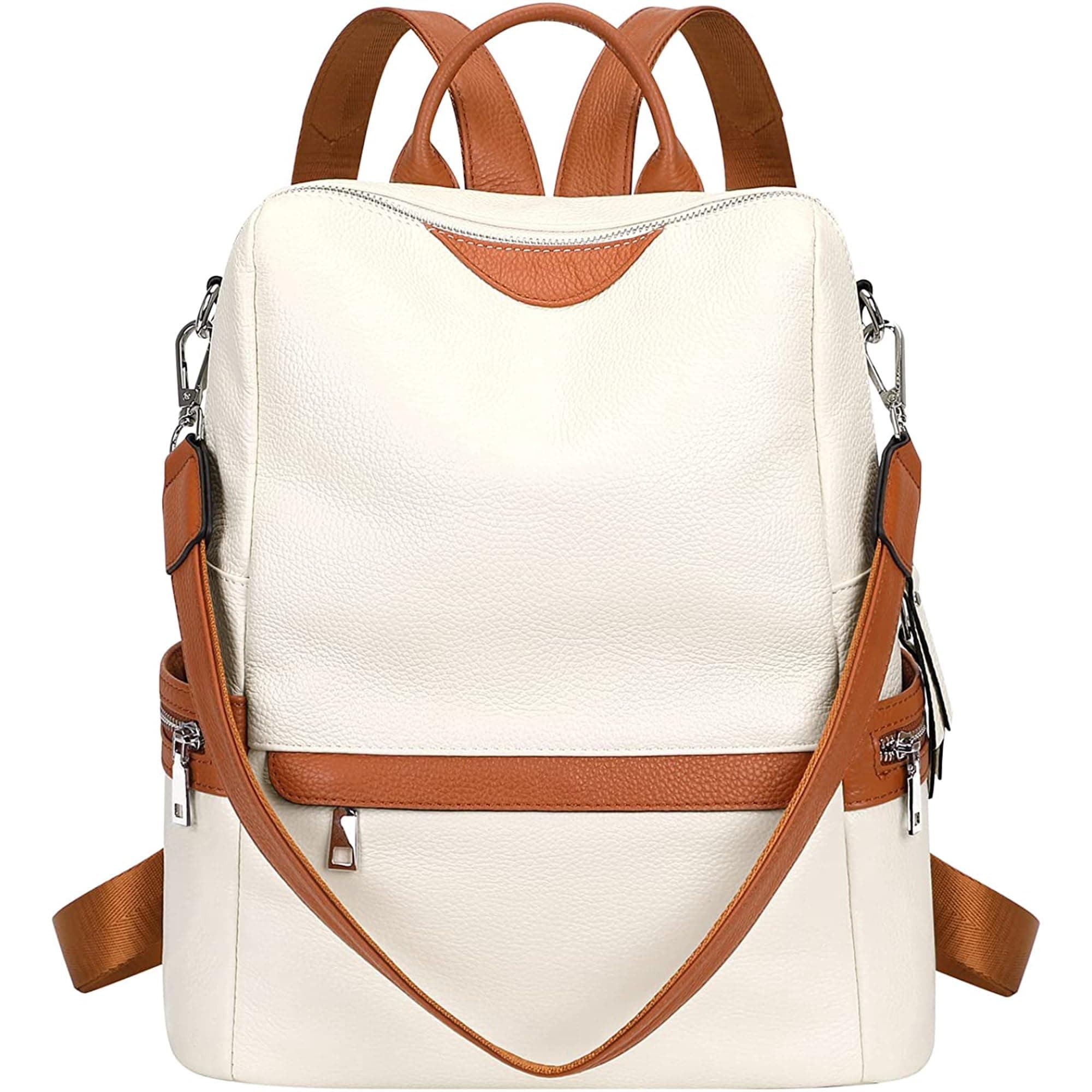 ProArch Leather Backpack for Women Elegant Backpack Purse Ladies Leather Shoulder Fitting Diwali Bhaidooj Gift for Sister, Mother Bhabhi
