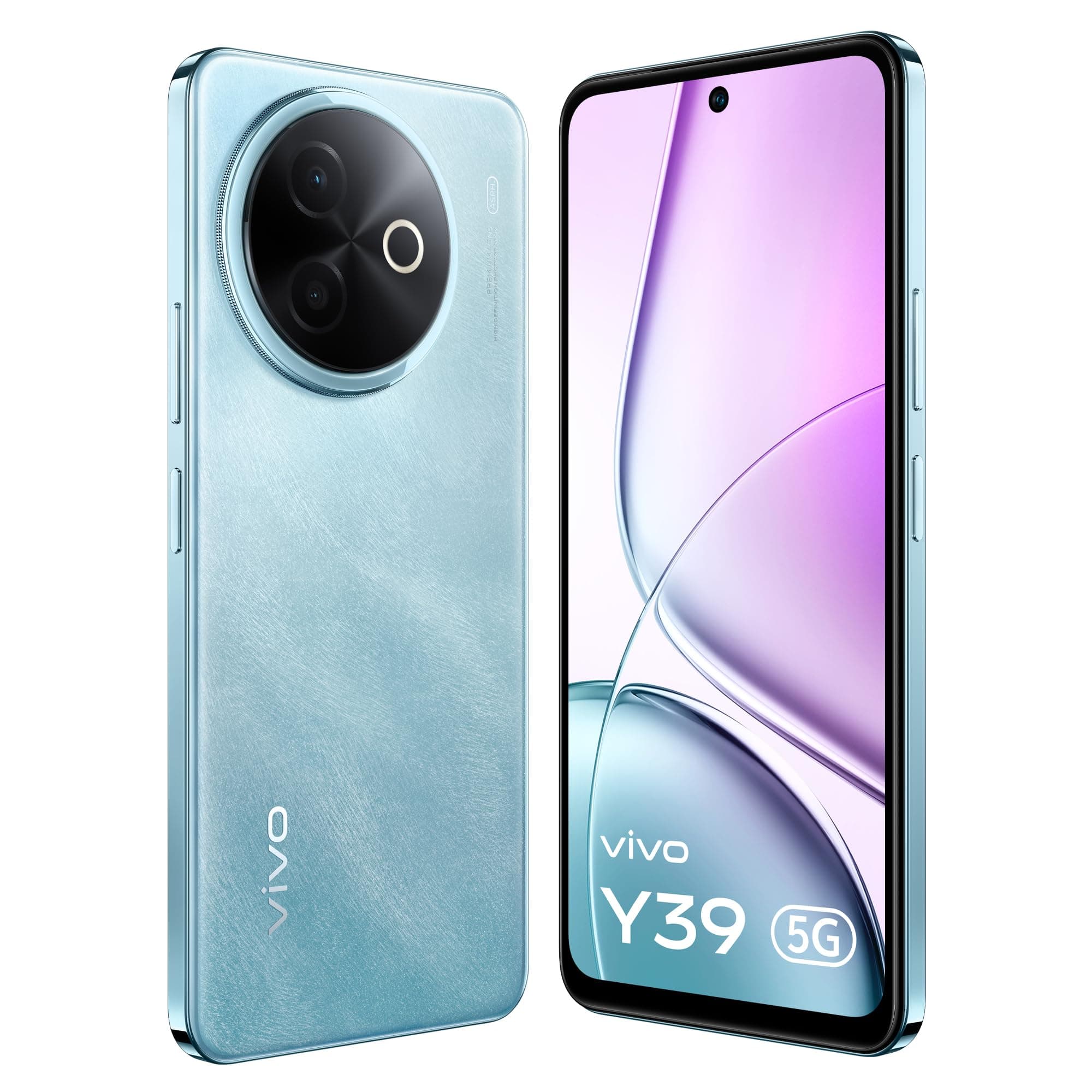 Vivo Y39 5G (Ocean Blue, 8GB RAM, 128GB Storage) with No Cost EMI/Additional Exchange Offers
