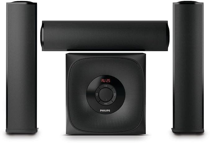 Philips MMS3160B/94 3.1 Channel Multimedia Speaker System Multimedia Speaker Systems