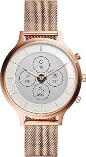 Charter Hybrid Hr Smartwatch White Dial Women's Watch - FTW7014