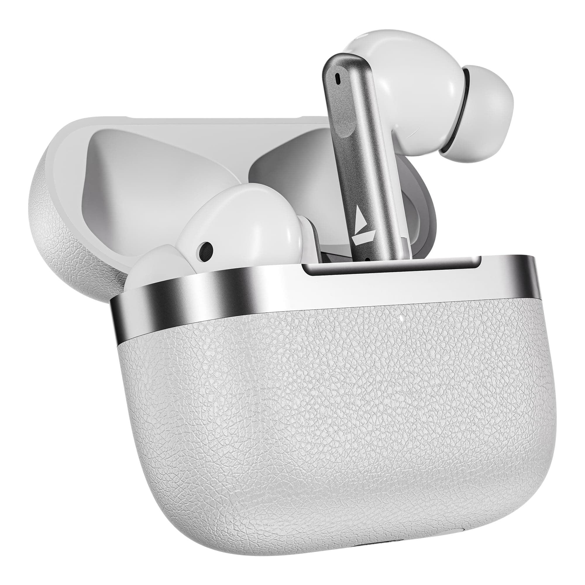boAt [New Launch] Airdopes 111v2, Premium Leather Finish,4Mics ENx,50HRS Battery, 13mm Drivers, Fast Charge, Dual Pair, v5.4 Bluetooth Earbuds, TWS Ea...