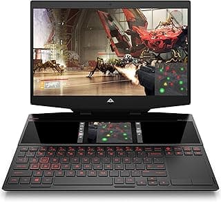 HP Omen X 2S Intel Core i7 9th Gen 15.6 inches Dual Screen Full HD, LED Gaming Laptop (16GB/1TB SSD/Windows 10/8GB NVIDIA RTX 2080 Graphics/Shadow Bla
