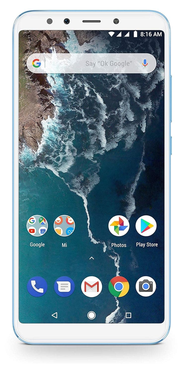 Mi A2 (Blue, 6GB RAM, 128GB Storage)
