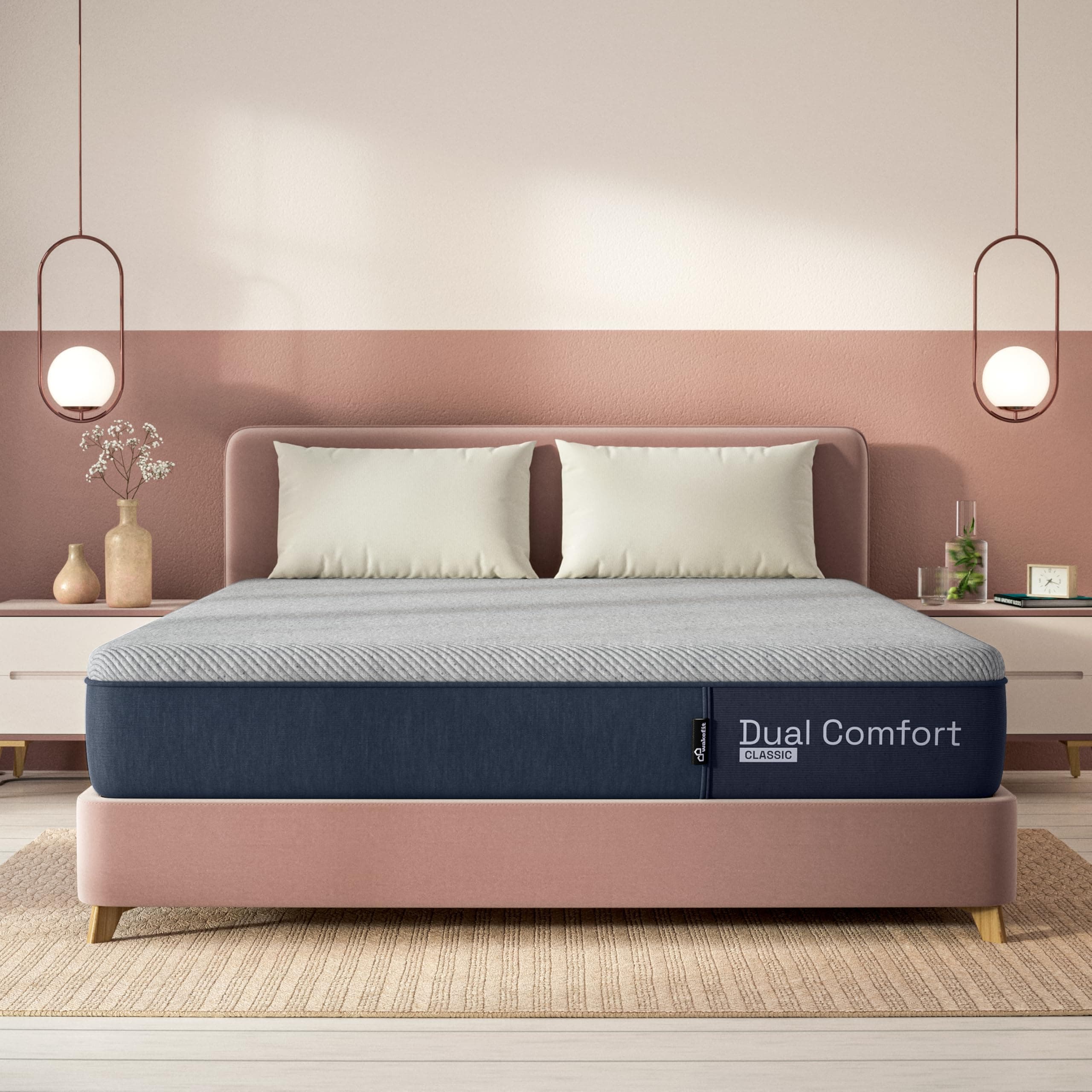 Wakefit Mattress | 7 Years Warranty | Dual Comfort with Hard & Soft Foam, Mattress King Bed, Foam Mattress, 8-Inch Bed Mattress, King Size (74x72x8)