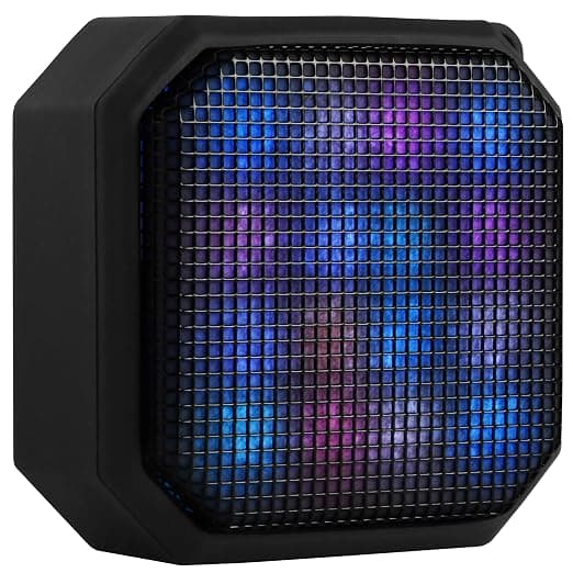 (Renewed) Zebronics Zeb-Attitude Portable BT Speaker with TWS Function, mSD, AUX, Mic & 5 LED Modes Bluetooth Speakers
