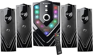 ZEBRONICS ZEB-SAMBA 3 Watt Wireless Bluetooth Multimedia Home Theatre System (Black)