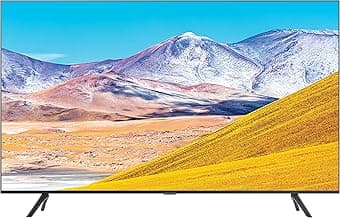 Samsung 138 cm (55 inches) 4K Ultra HD Smart LED TV UA55TU8200KXXL (Black) (2020 Model)