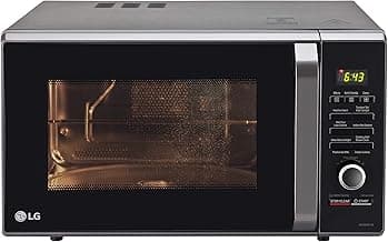 LG 28 L Convection Microwave Oven (MC2887BFUM, Black, With Starter Kit)