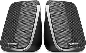 (Renewed) Zebronics Zeb-Fame 2.0 Multi Media Speakers with AUX, USB and Volume Control (Black)