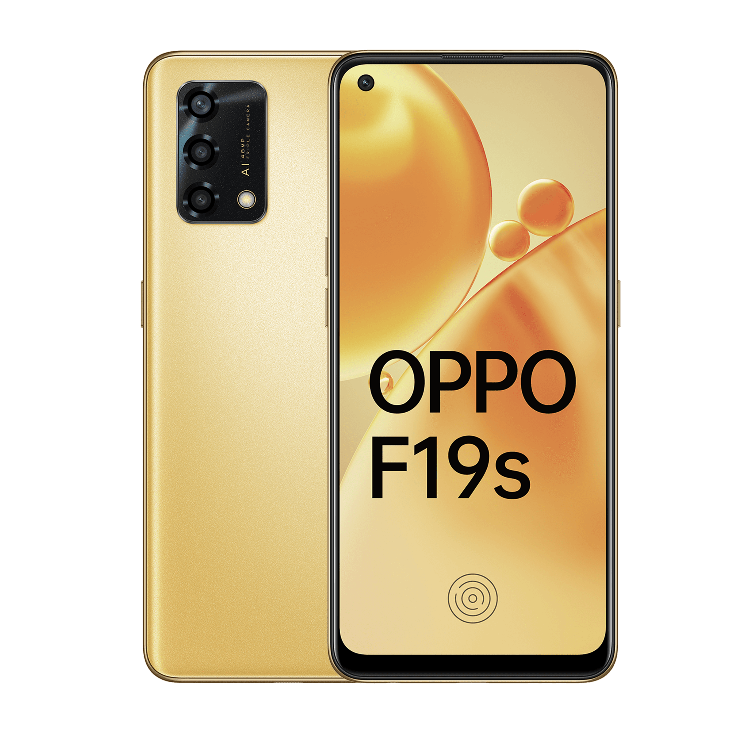 OPPO F19s (6GB RAM, 128GB, Glowing Gold)
