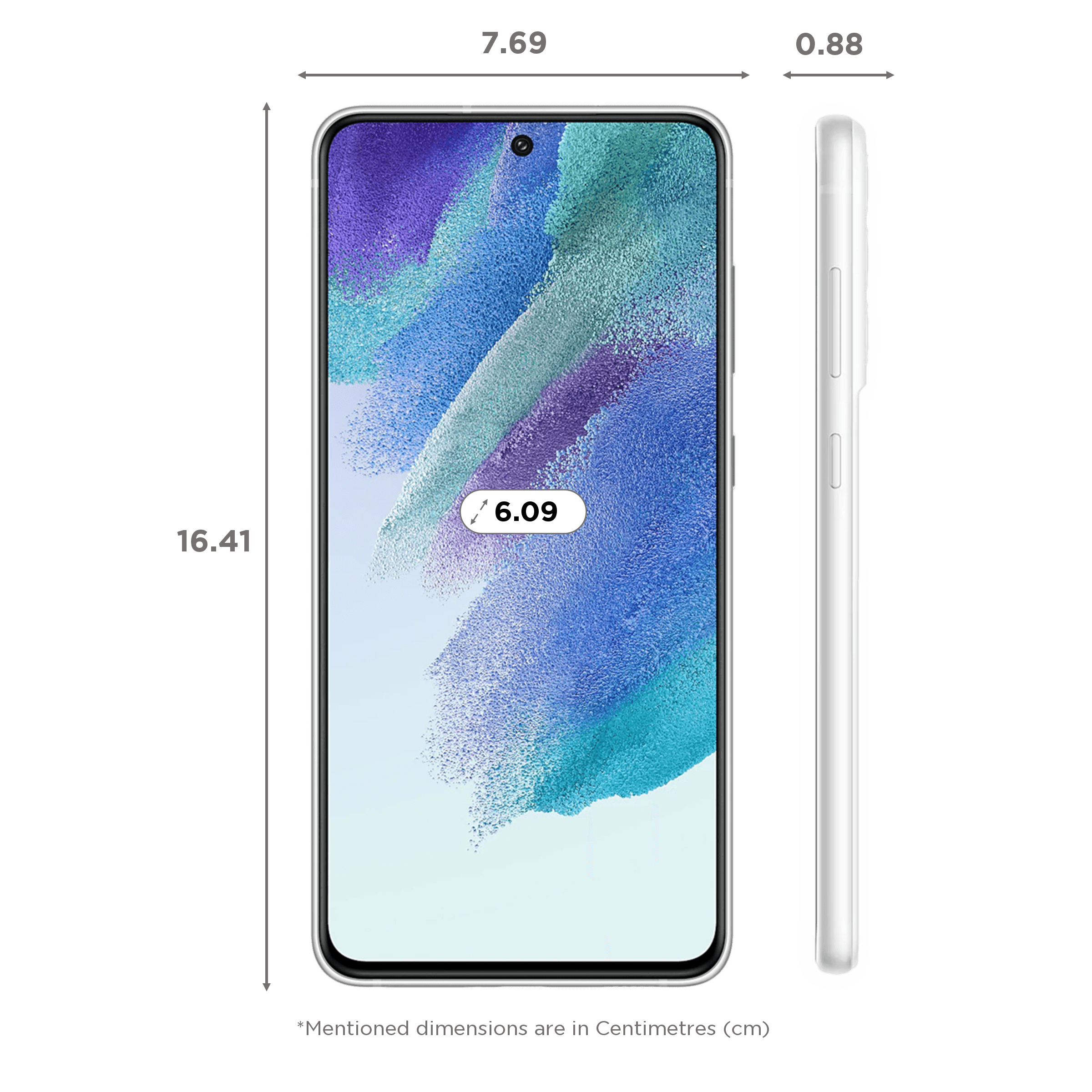 SAMSUNG Galaxy S21 FE 5G (8GB RAM, 128GB, White)