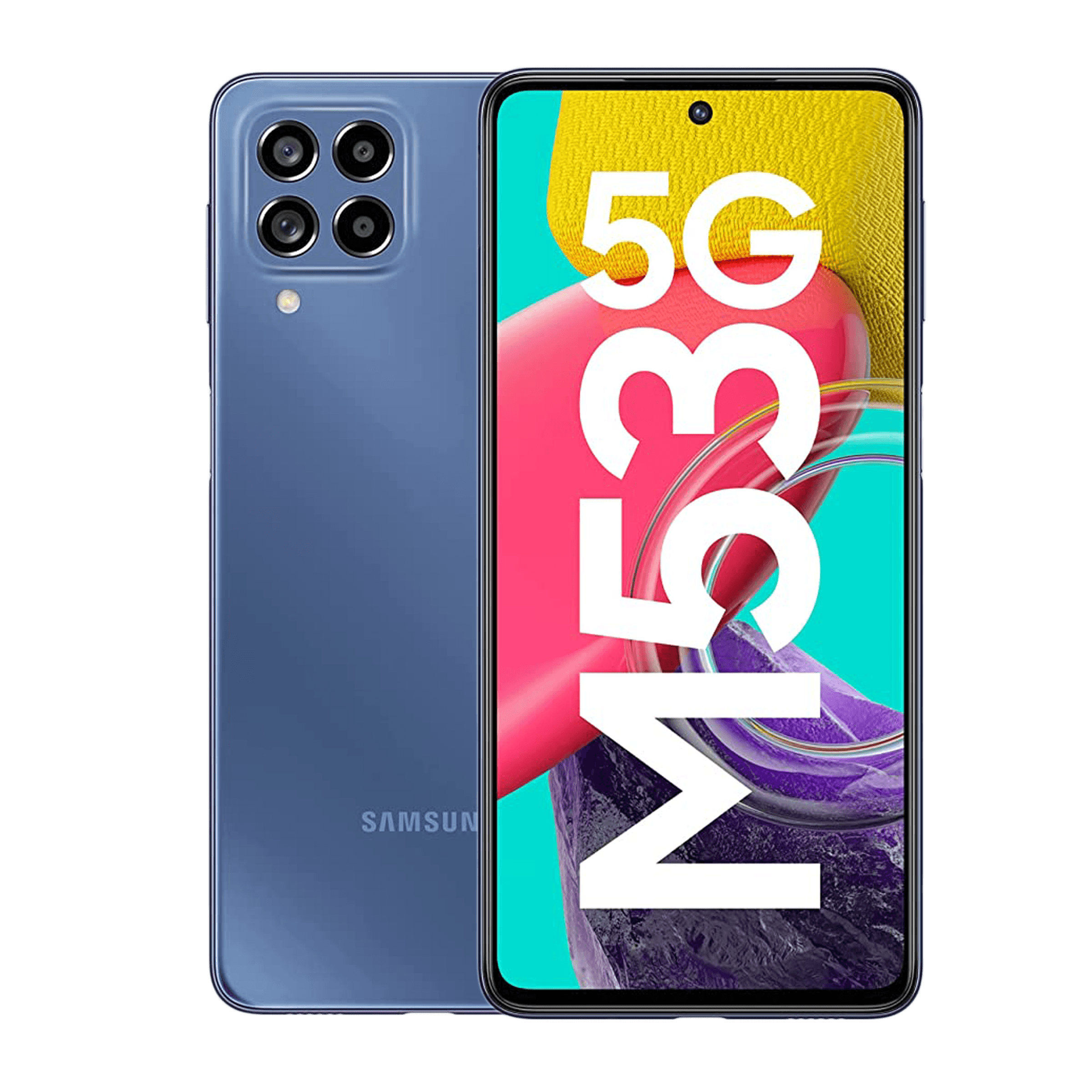 SAMSUNG Galaxy M53 5G (8GB RAM, 128GB, Blue)