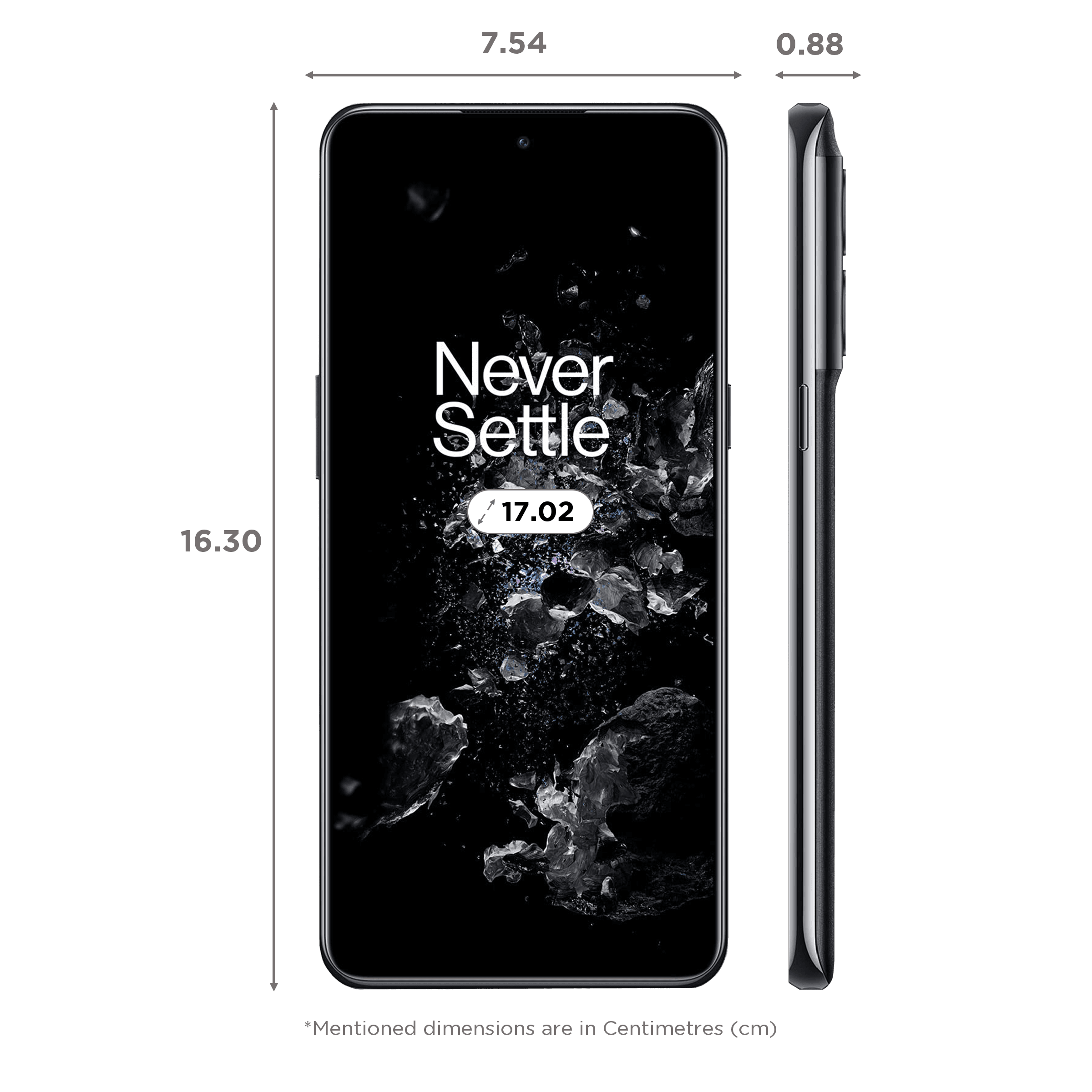 OnePlus 10T 5G (16GB RAM, 256GB, Moonstone Black)