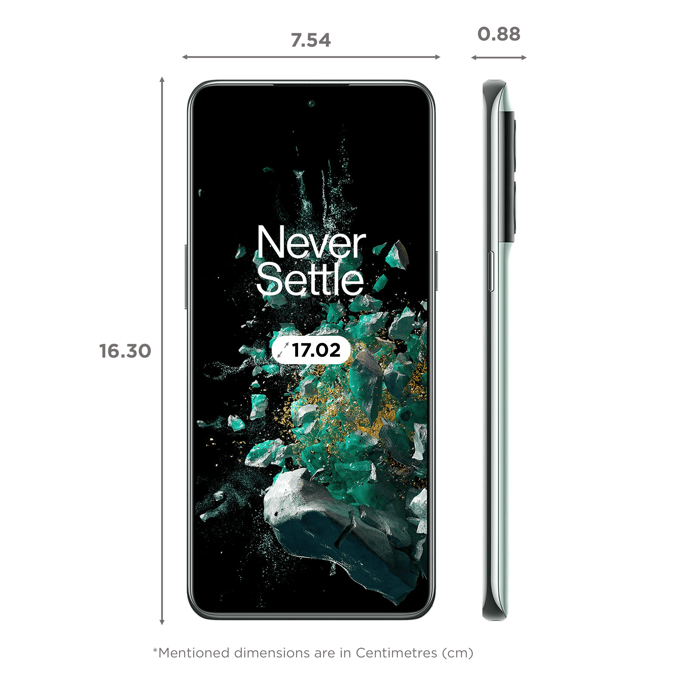OnePlus 10T 5G (8GB RAM, 128GB, Jade Green)