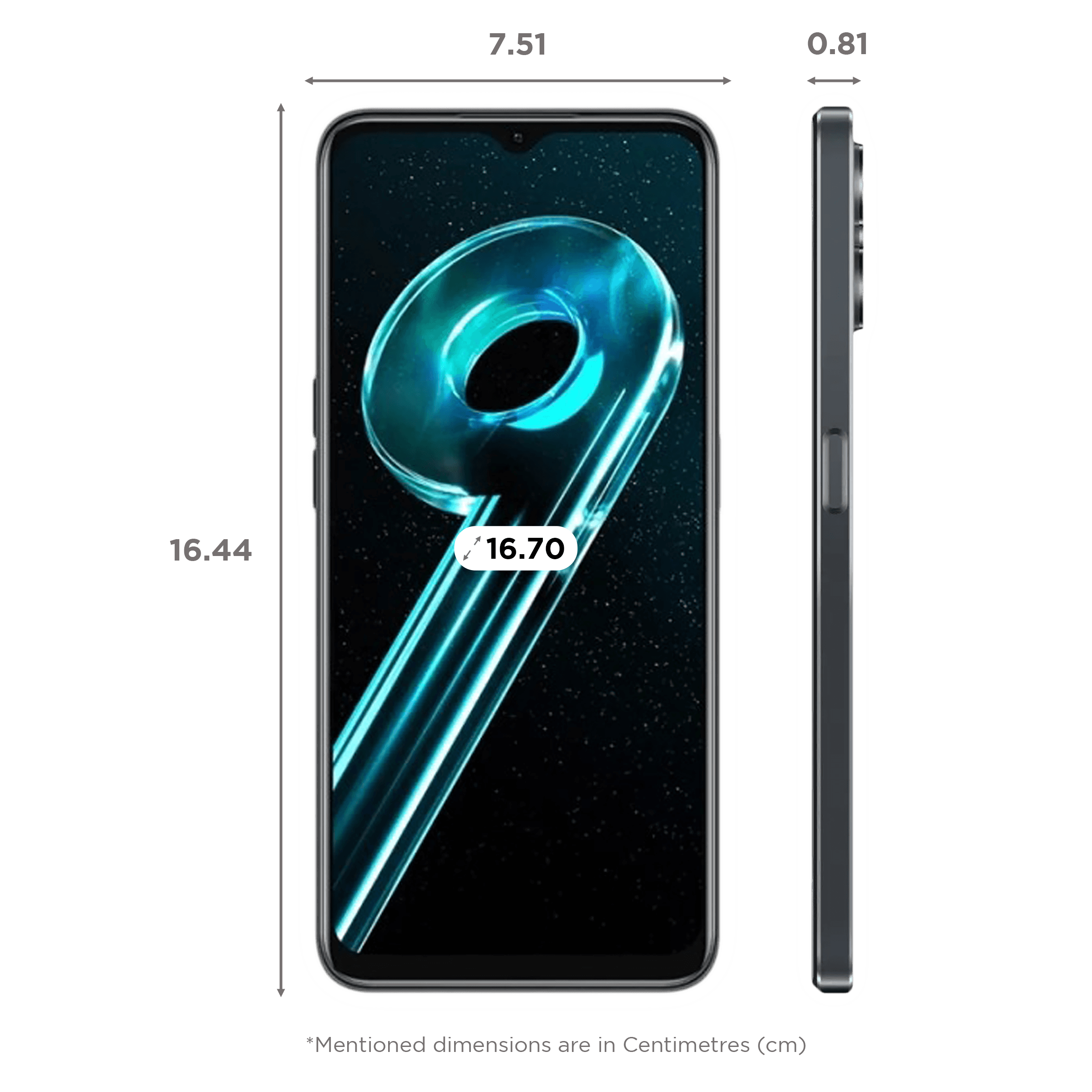 realme 9i 5G (6GB RAM, 128GB, Rocking Black)