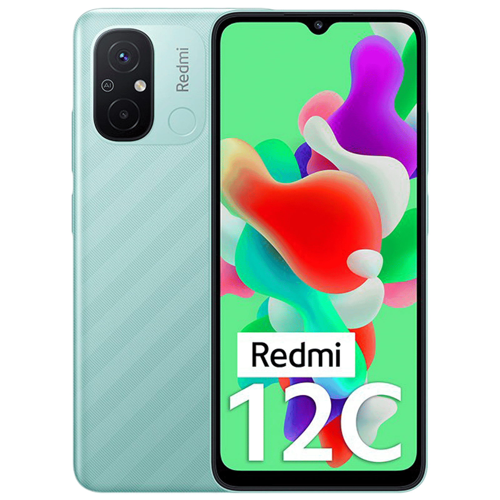 Redmi 12C (4GB RAM, 64GB, Mint Green)