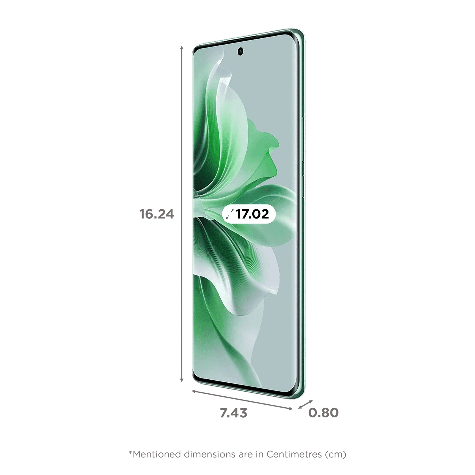 oppo Reno 11 5G (8GB RAM, 128GB, Wave Green)