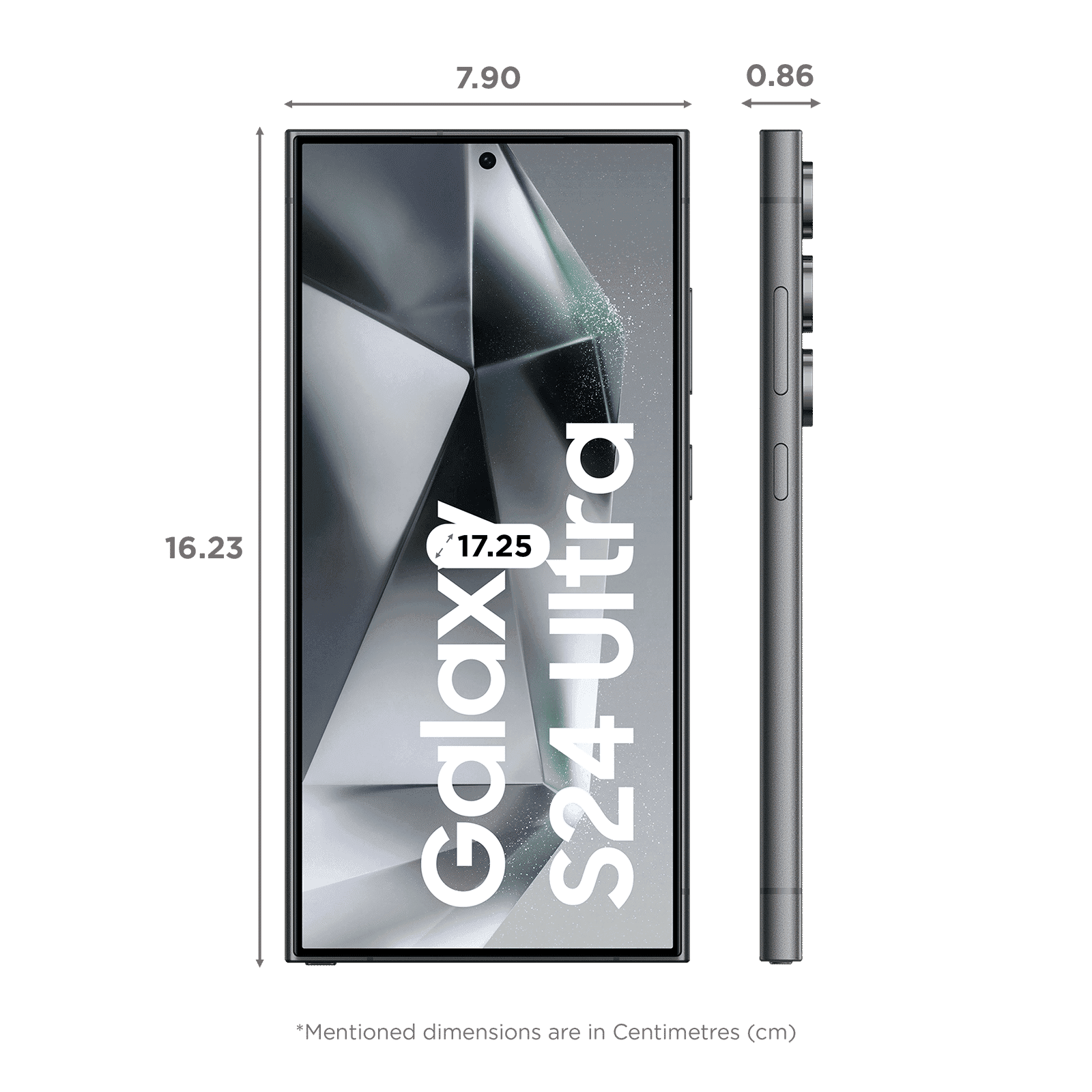 SAMSUNG Galaxy S24 Ultra 5G (12GB RAM, 256GB, Titanium Black)