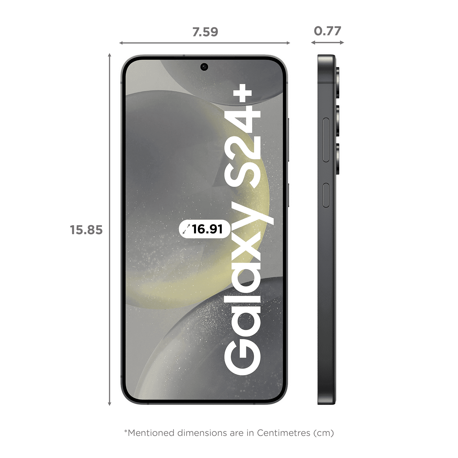 SAMSUNG Galaxy S24 Plus 5G (12GB RAM, 512GB, Onyx Black)