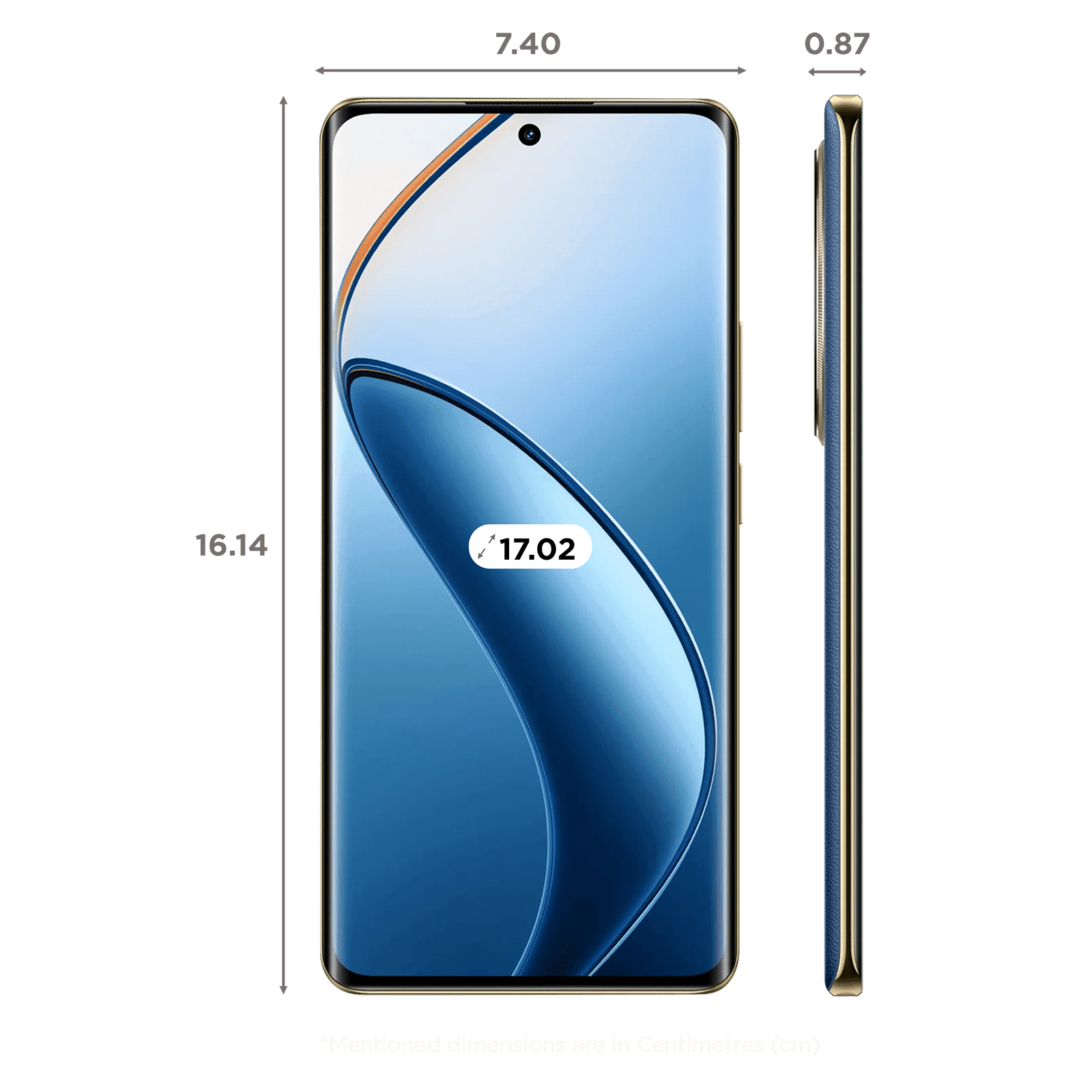 realme 12 Pro 5G (8GB RAM, 128GB, Submarine Blue)