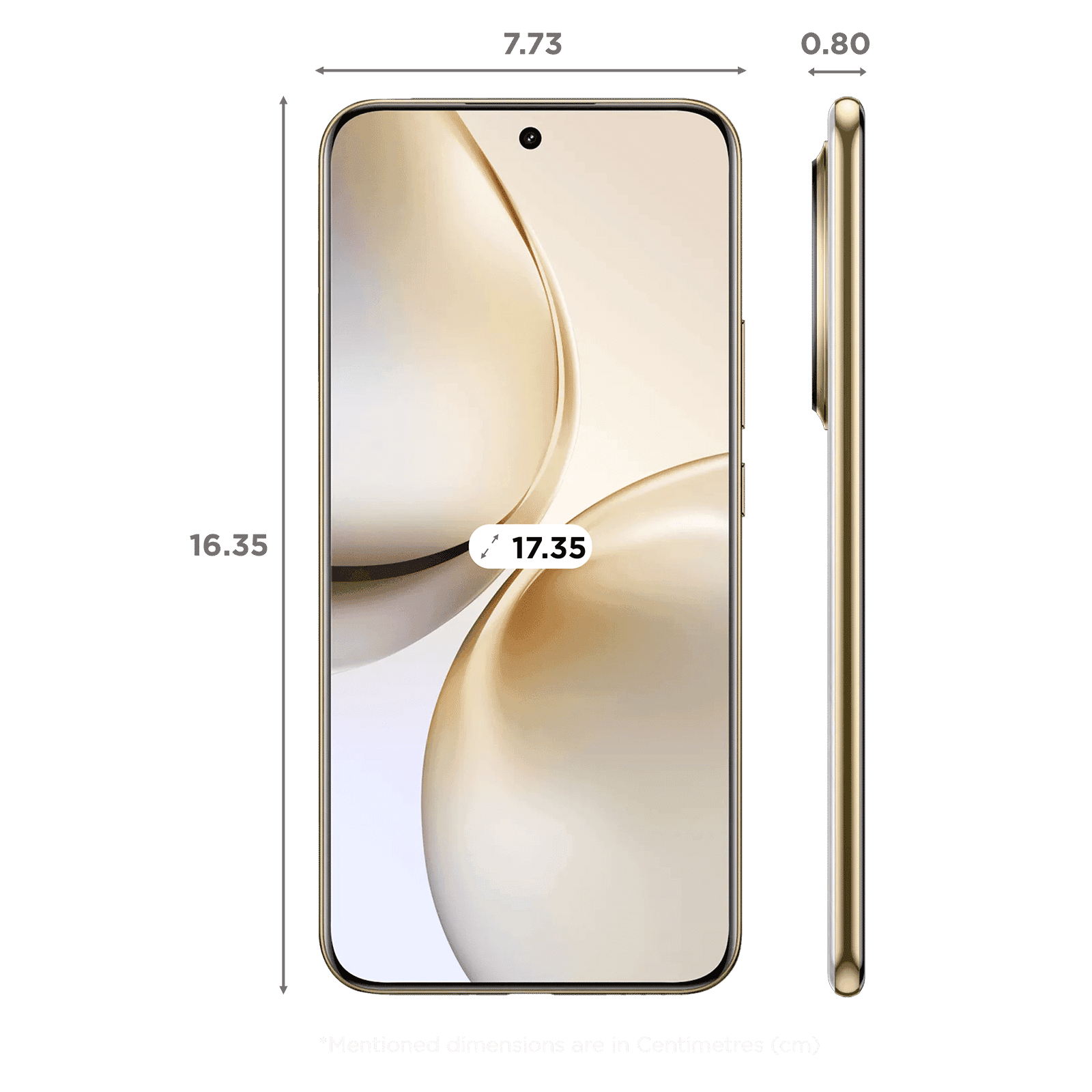 realme 14 Pro Plus 5G (8GB RAM, 128GB, Pearl White)
