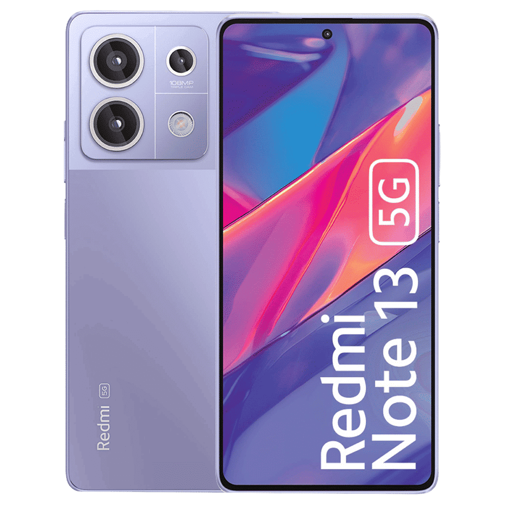 Redmi Note 13 5G (6GB RAM, 128GB, Chromatic Purple)