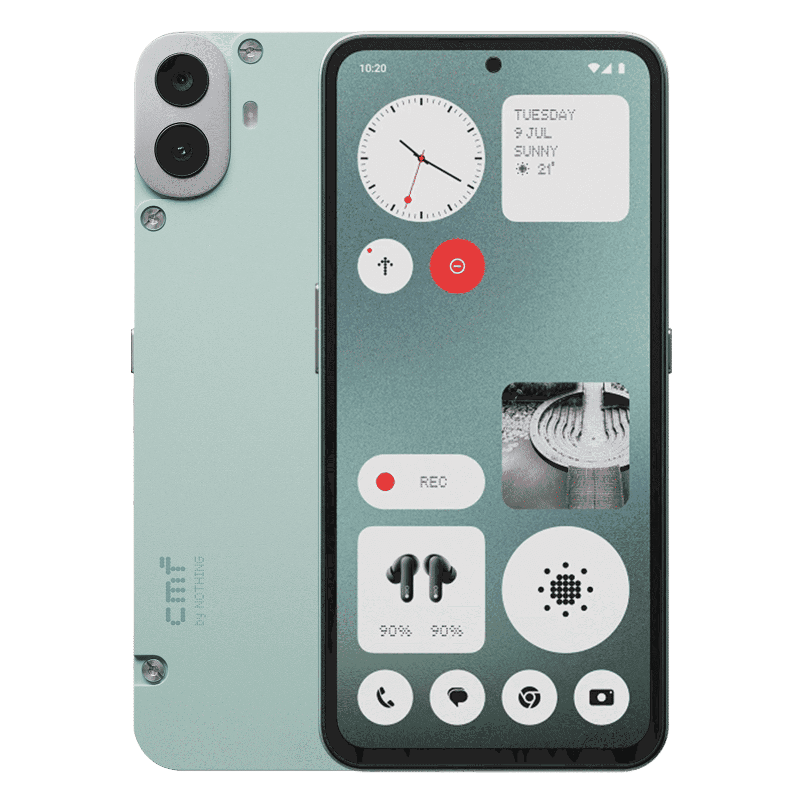 Nothing CMF Phone 1 5G (6GB RAM, 128GB, Light Green)