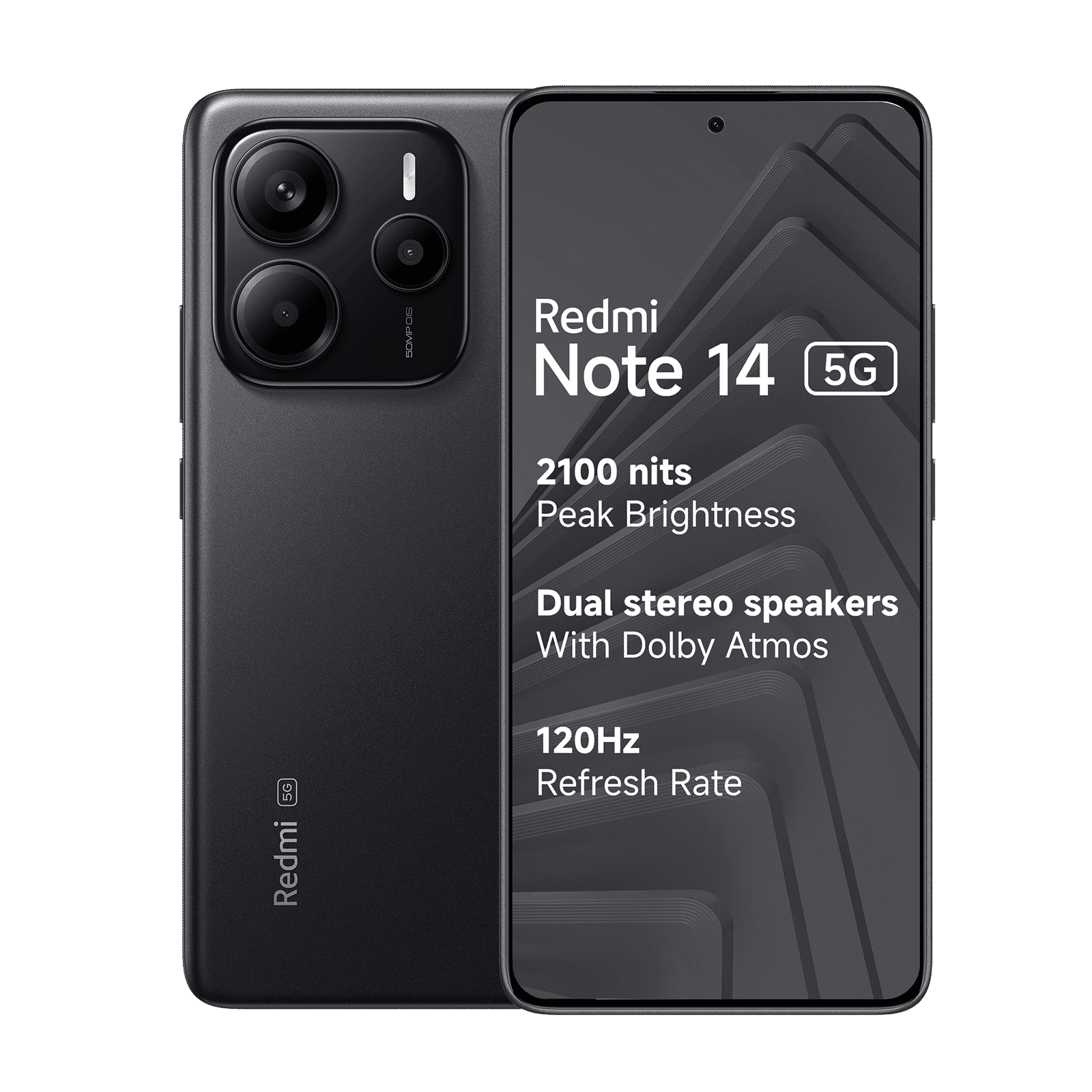 Redmi Note 14 5G (6GB RAM, 128GB, Titan Black)