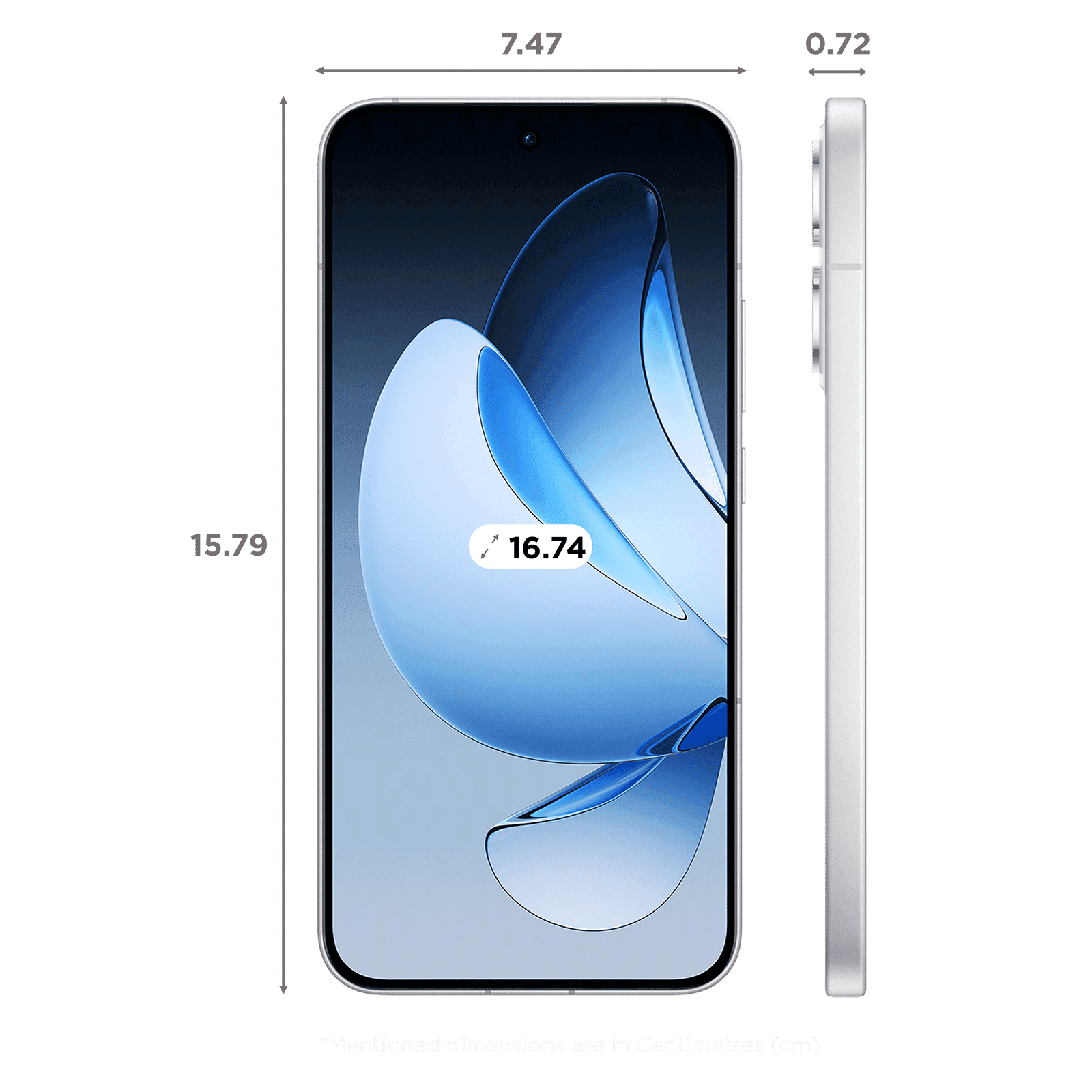 oppo Reno13 5G (8GB RAM, 256GB, Ivory White)