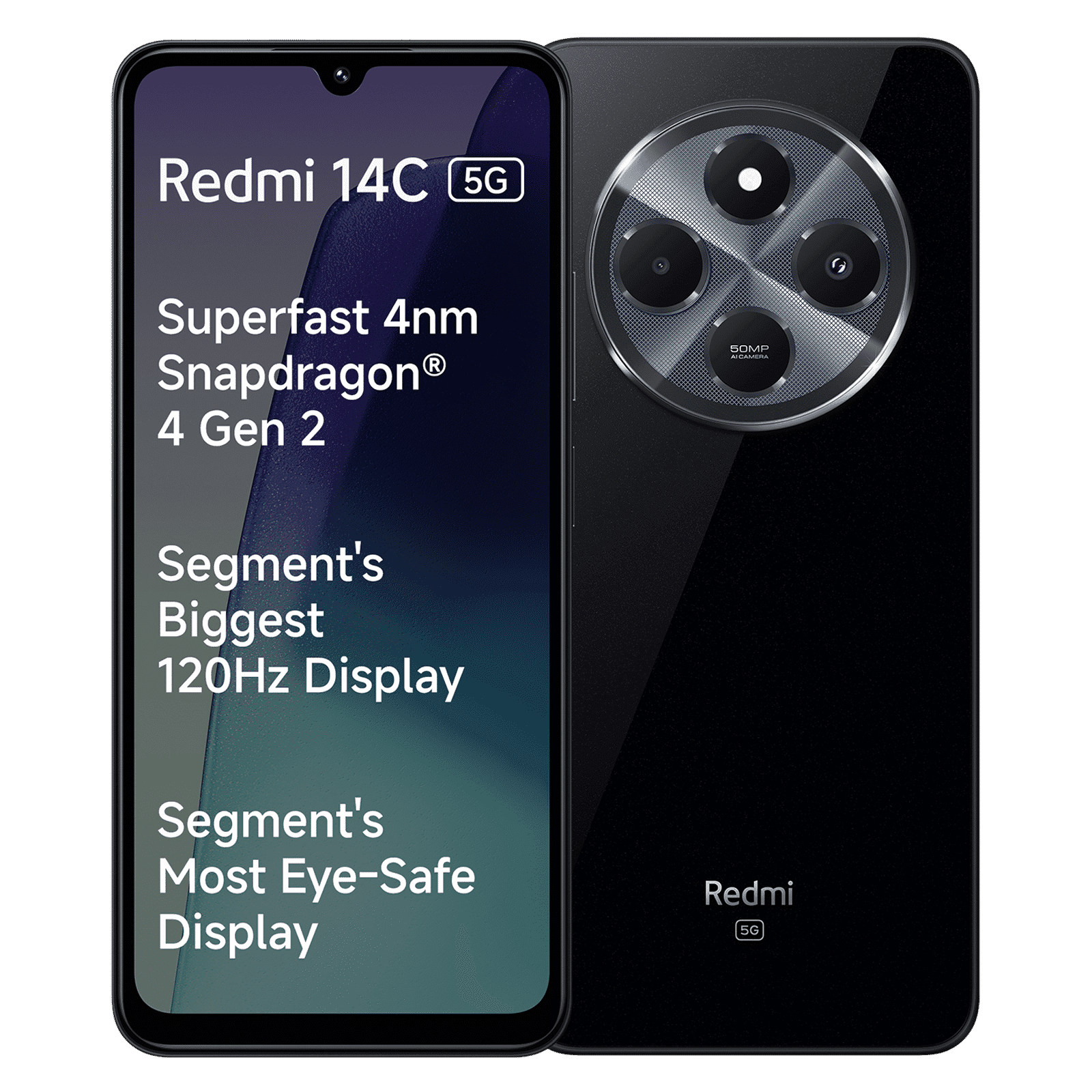 Redmi 14C 5G (4GB RAM, 64GB, Stargaze Black)