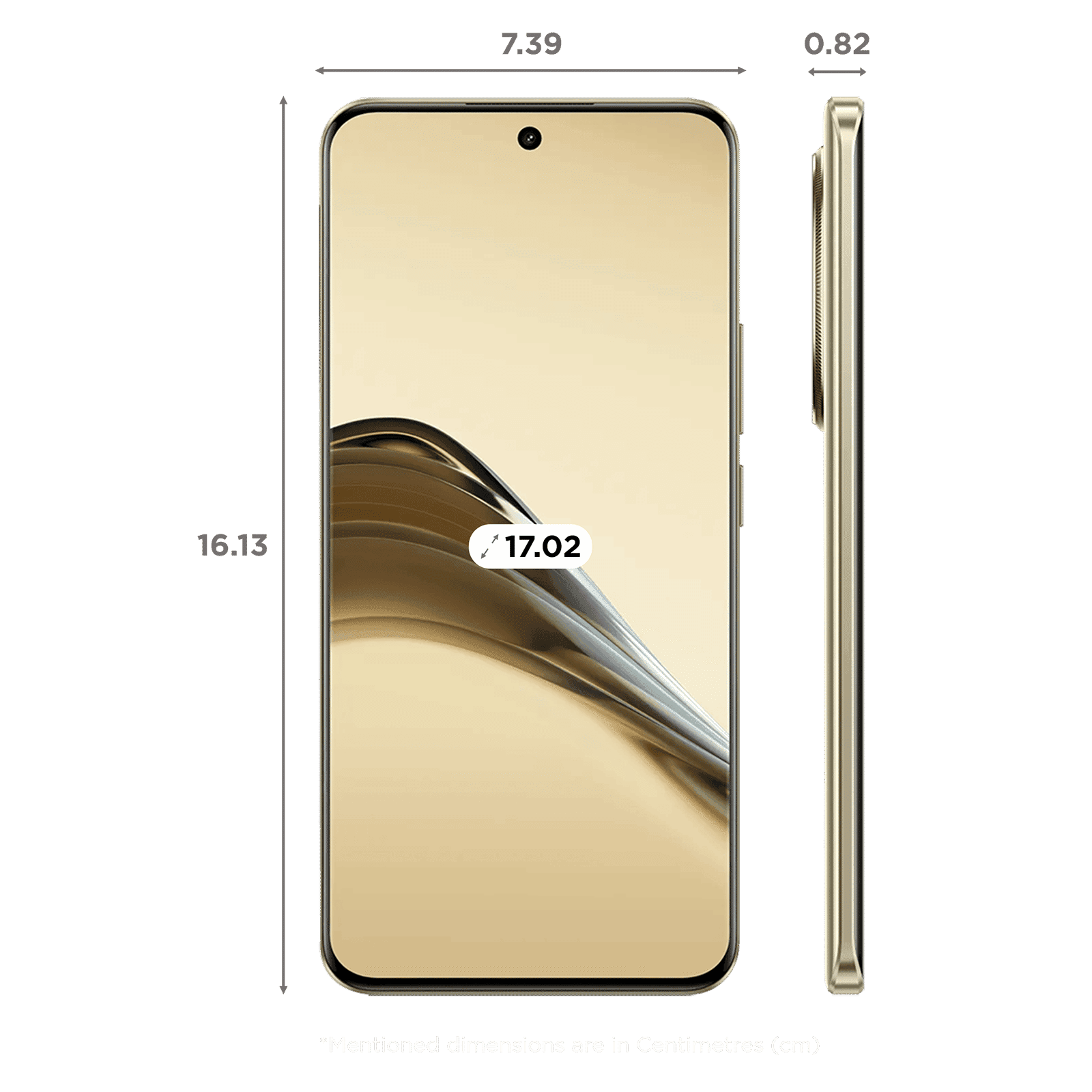 realme 14 Pro Lite 5G (8GB RAM, 256GB, Glass Gold)