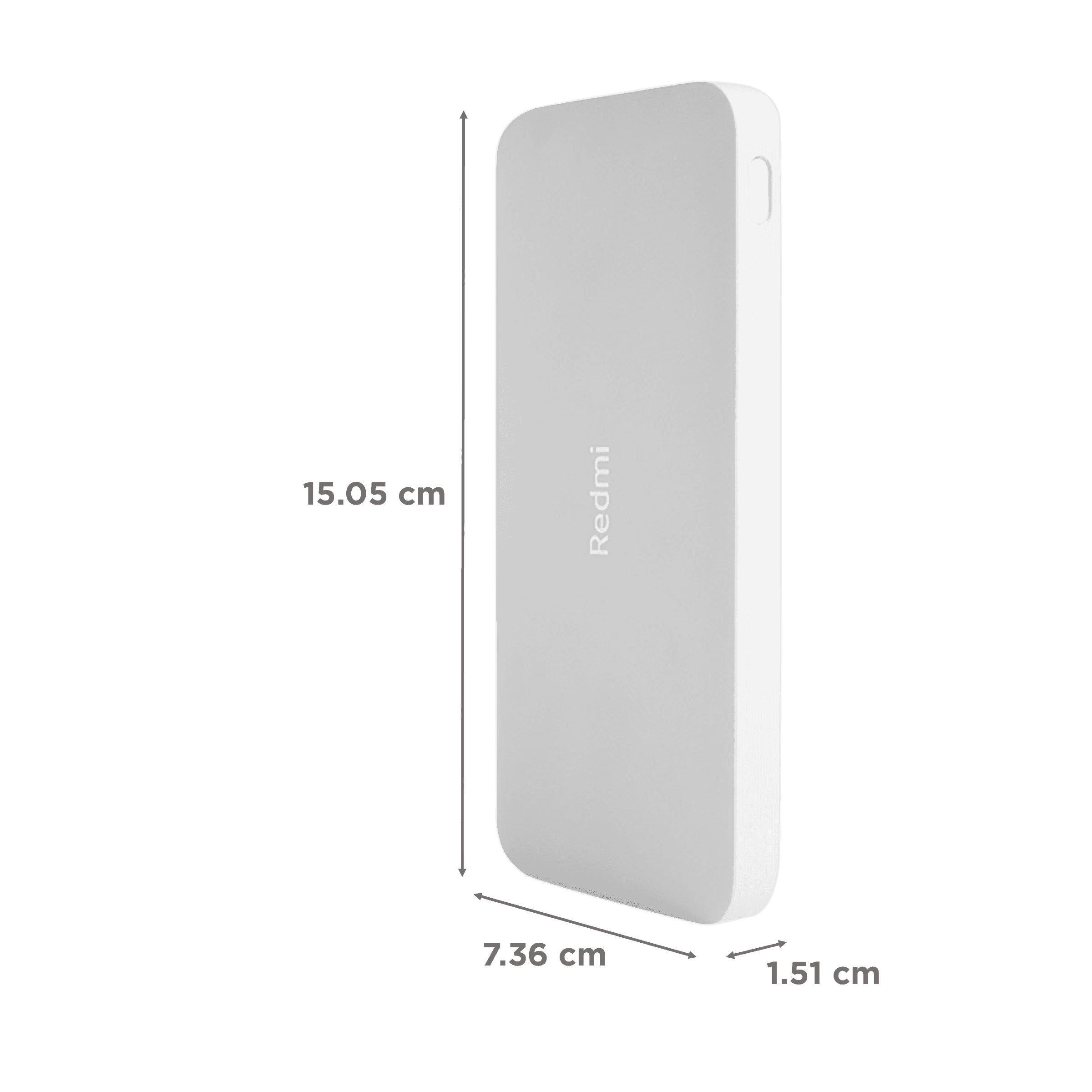 Xiaomi Redmi 10000mAh 2-Port Power Bank (12 Layers Circuit Protection, VXN4292IN, White)