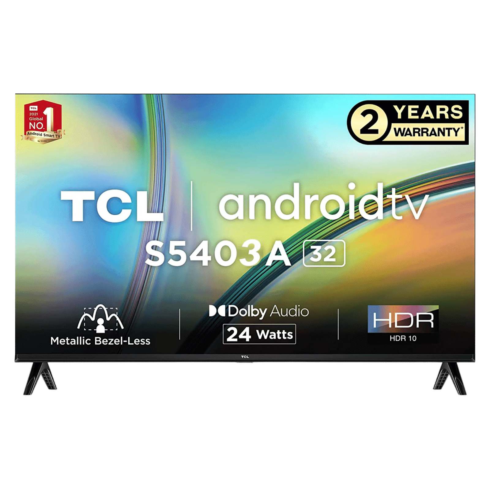 TCL S Series 83 cm (32 inch) HD Ready LED Smart Android TV with HDR 10 Support