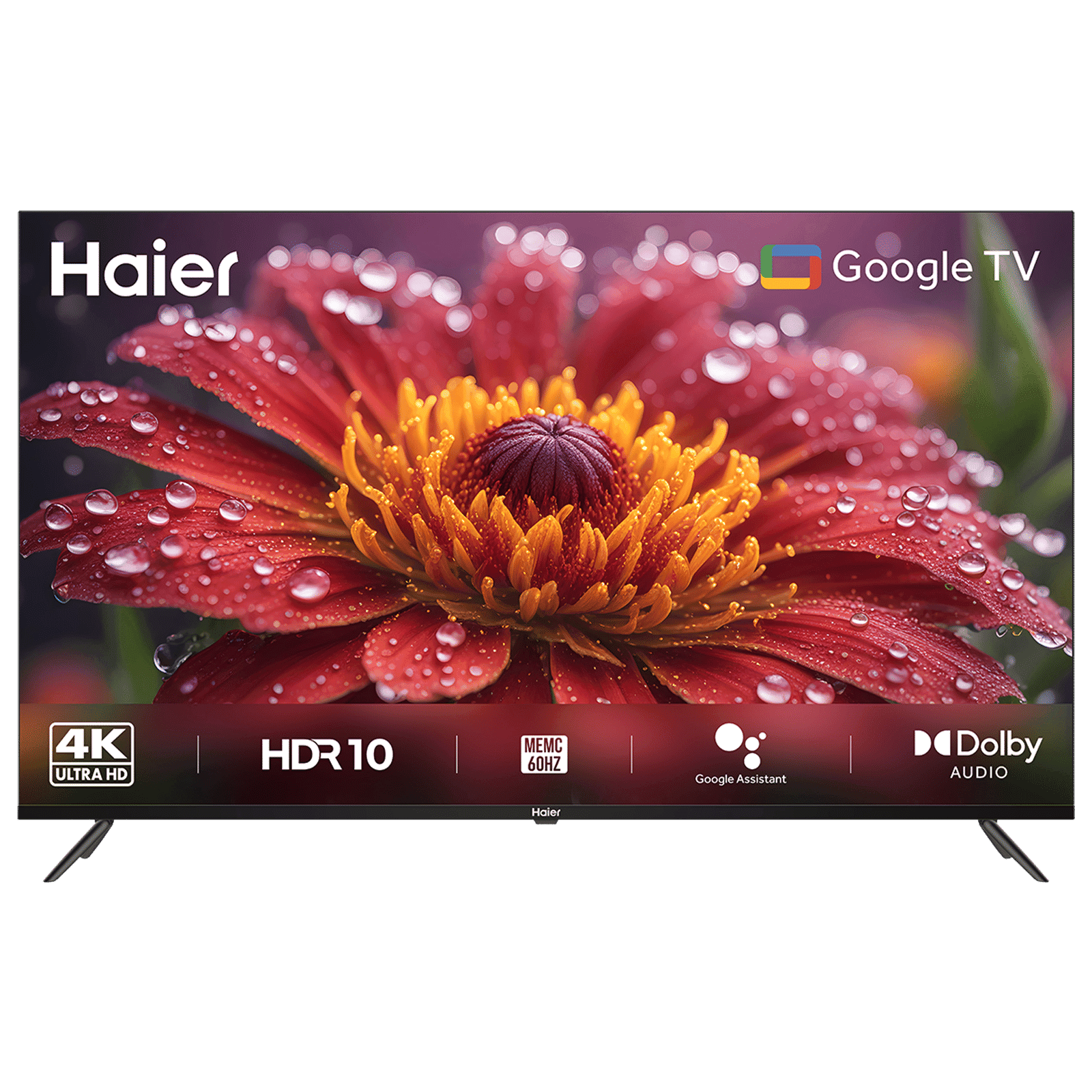 Haier L43FG 109 cm (43 inch) 4K Ultra HD LED Smart Google TV with Google Voice Assistant (2023 model)