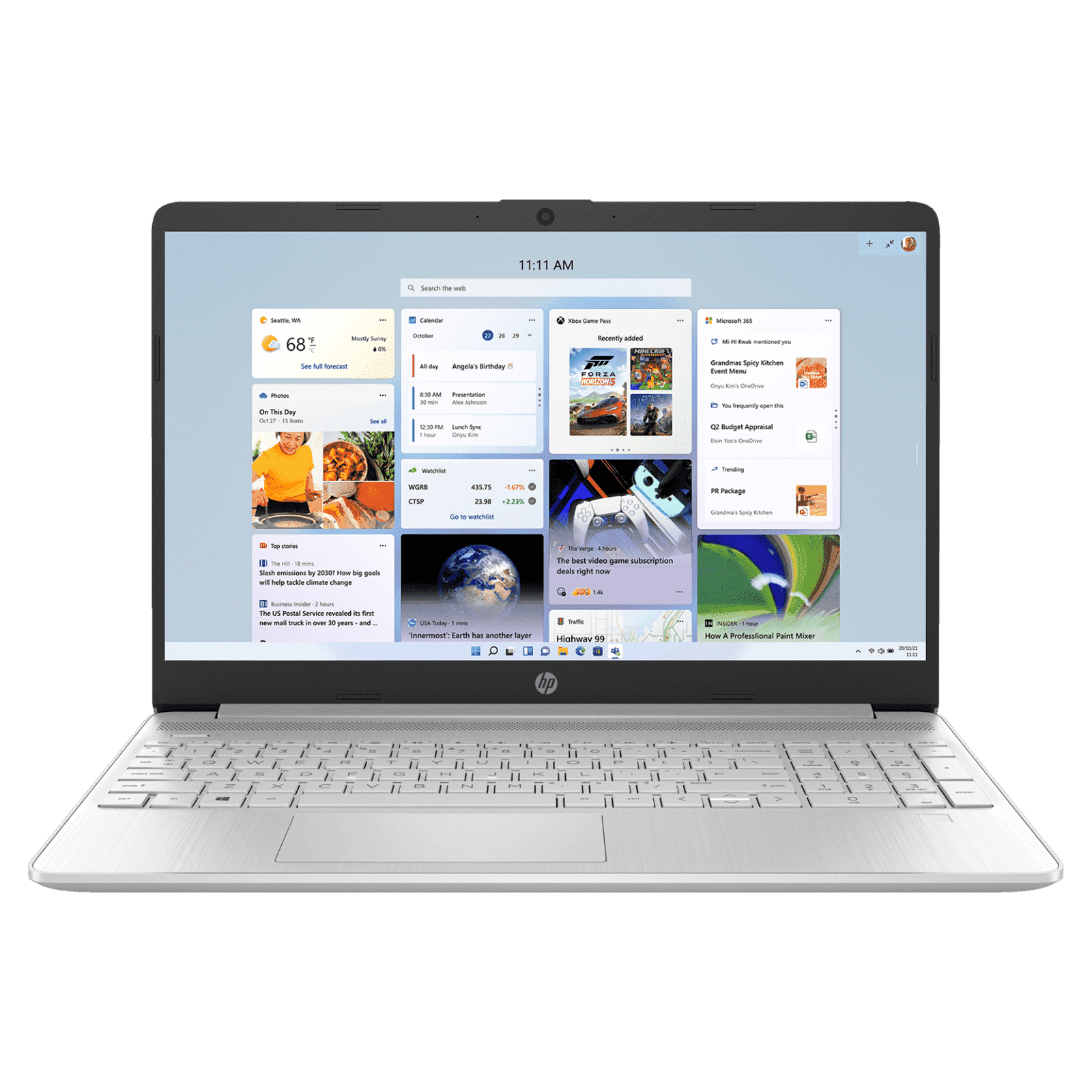 HP 15s-fq5007TU Intel Corei3 12th Gen (15.6 Inch, 8GB, 512GB, Windows 11 Home, MS Office 2021, Intel UHD Graphics, FHD Display, Natural Silver, 67V50PAACJ)