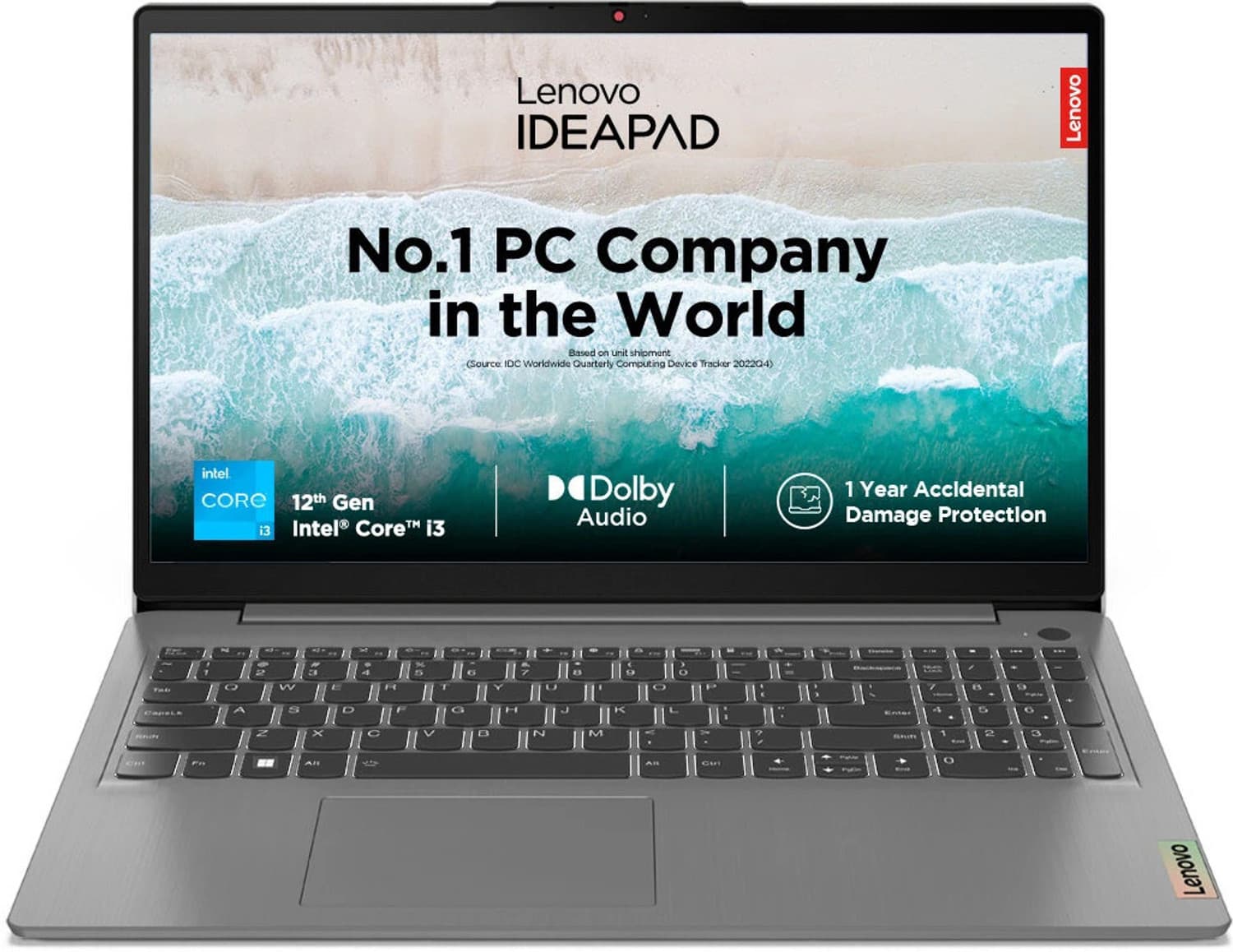 Lenovo IdeaPad Slim 3 Intel Core i3 12th Gen 1215U - (8 GB/256 GB SSD/Windows 11 Home) 15IAU7 Thin and Light Laptop