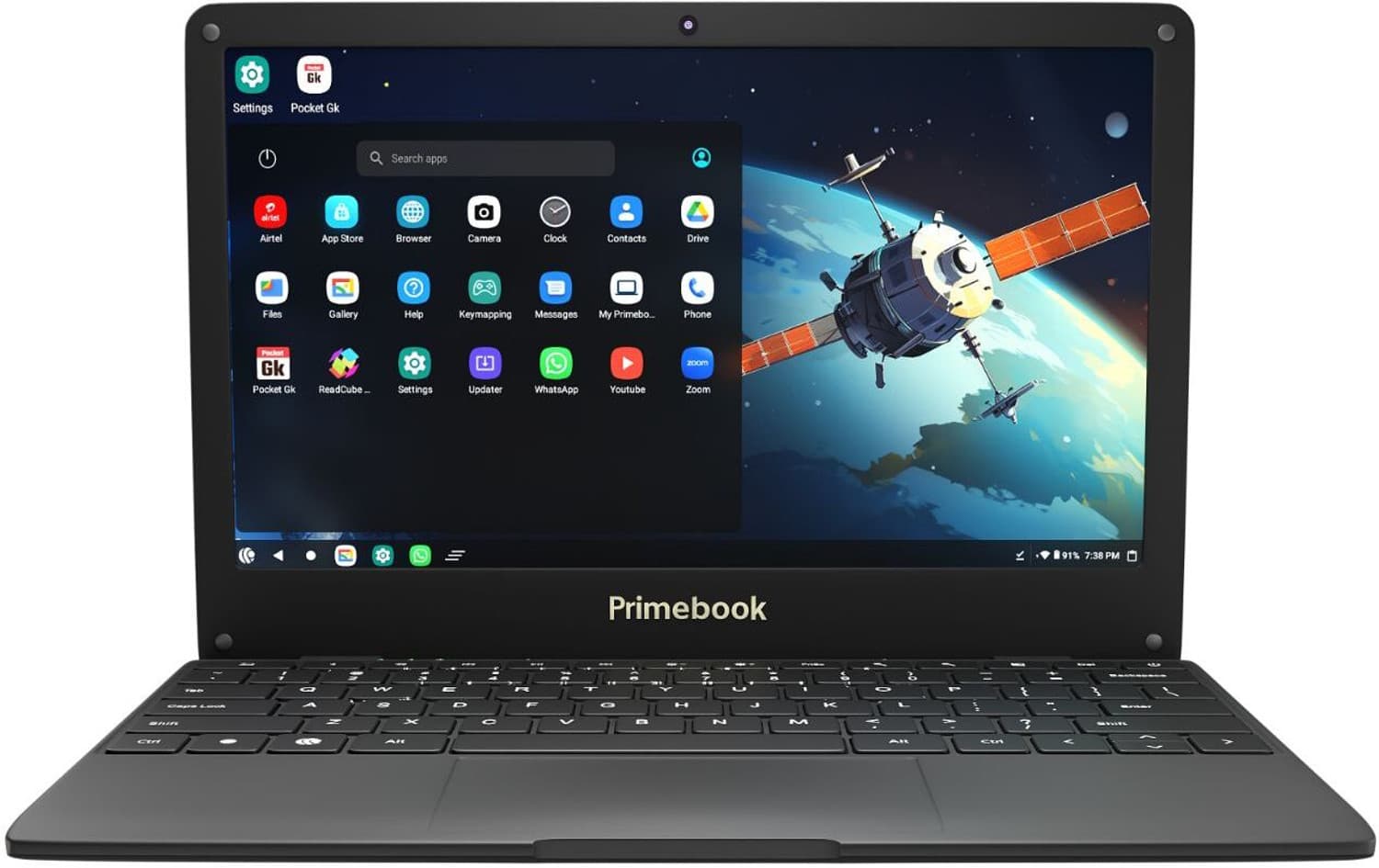 Primebook MT8183 - (4 GB/128 GB EMMC Storage/Prime OS) PB S Wifi Thin and Light Laptop