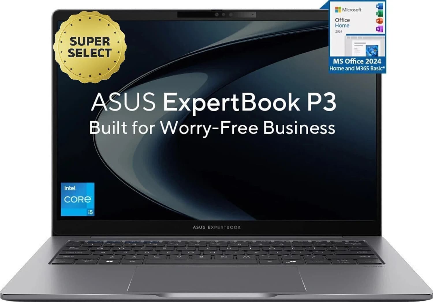 ASUS Expertbook P3 Intel Core i5 13th Gen 13420H - (16 GB/512 GB SSD/Windows 11 Home) P3405CVA-LY0015WS Thin and Light Laptop