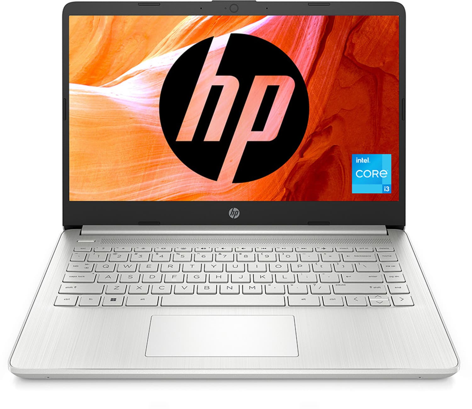 HP 14s Core i3 11th Gen - (8 GB/256 GB SSD/Windows 10 Home) 14s- DY2501TU Thin and Light Laptop  (14 inch, Natural Silver, 1.46 kg, With MS Office)