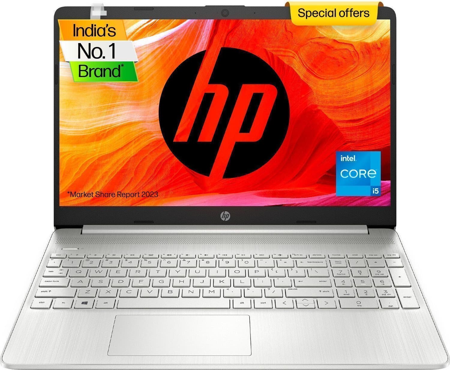 HP Intel Core i5 12th Gen 1235U - (16 GB/512 GB SSD/Windows 11 Home) 15s- fr5011TU Thin and Light Laptop