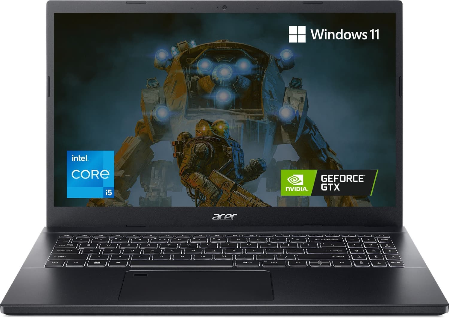 acer Aspire 7 Core i5 12th Gen - (8 GB/512 GB SSD/Windows 11 Home/4 GB Graphics/NVIDIA GeForce GTX 1650) A715-5G Gaming Laptop