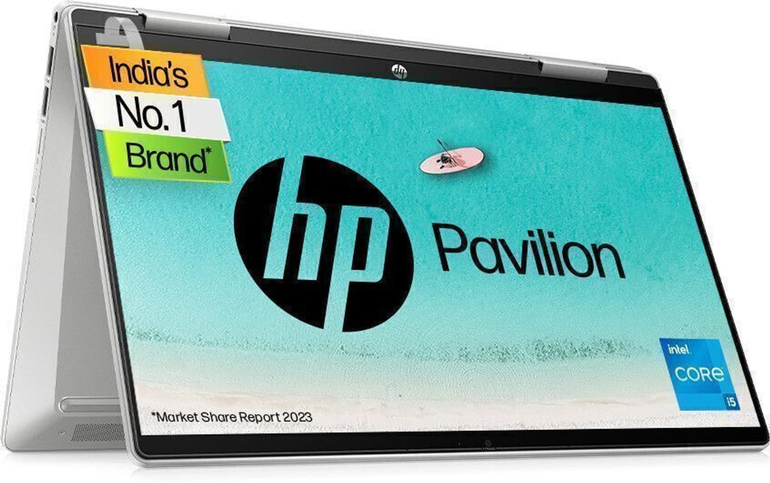 HP Pavilion Core i5 12th Gen - (8 GB/512 GB SSD/Windows 11 Home) 14-ek0084TU Thin and Light Laptop